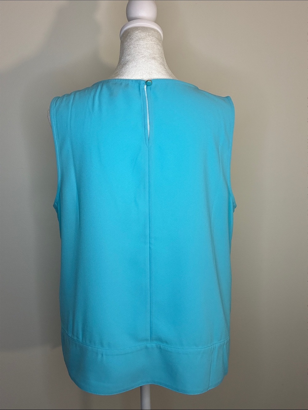 Talbots Bright Turquoise Top - Picture 5 of 10